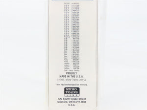 N Scale Micro-Trains 46320 CR Conrail 50' Gondola 512302 RTR