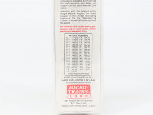 N Scale Micro-Trains 46330 WC Wisconsin Central 50' Gondola 55169 RTR