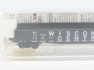 N Scale Micro-Trains 46330 WC Wisconsin Central 50' Gondola 55169 RTR