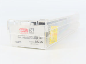 N Scale Micro-Trains 46330 WC Wisconsin Central 50' Gondola 55169 RTR