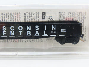N Scale Micro-Trains 46330 WC Wisconsin Central 50' Gondola 55169 RTR