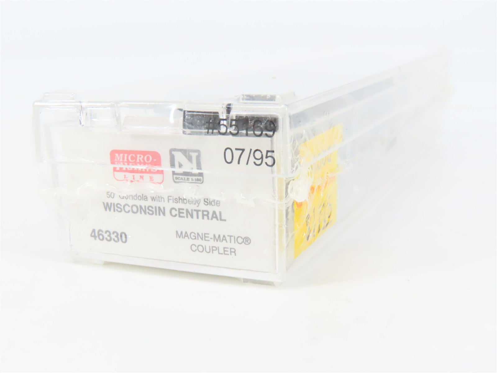 N Scale Micro-Trains 46330 WC Wisconsin Central 50' Gondola 55169 RTR