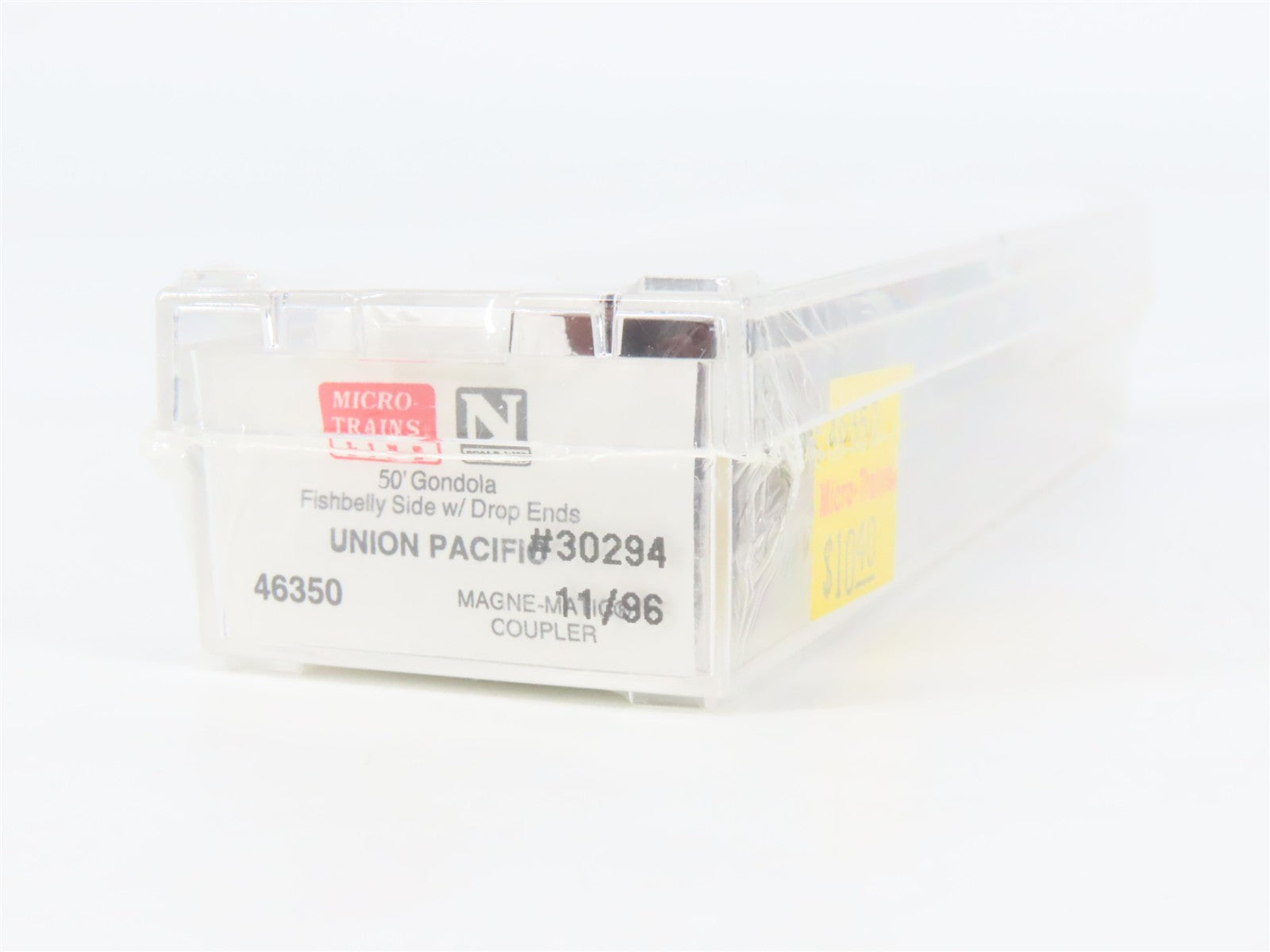 N Scale Micro-Trains 46350 UP Union Pacific 50' Gondola 30294 RTR