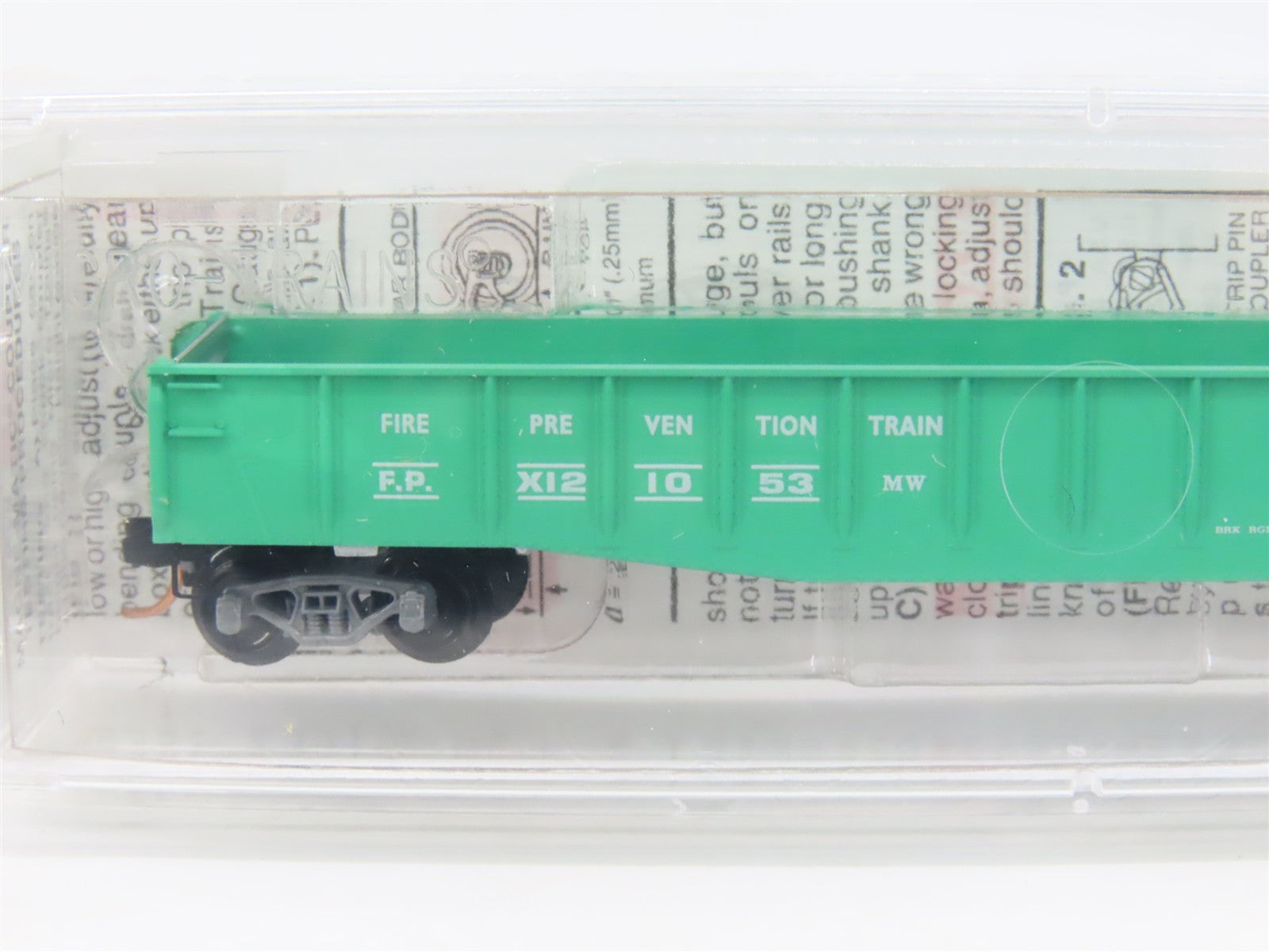 N Scale Micro-Trains 46360 Smokey Bear / Fire Prevention Train 50' Gondola RTR