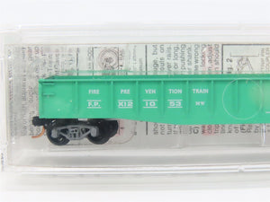 N Scale Micro-Trains 46360 FP Fire Prevention Train 50' Fishbelly Gondola RTR