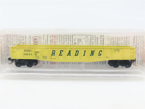 N Scale Micro-Trains 46370 RDG Reading 50' Fishbelly Drop End Gondola 96316 RTR