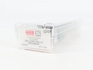 N Scale Micro-Trains MTL 47350 MTC Bellows Falls Creamery 40' Reefer 1833 RTR