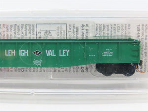 N Scale Micro-Trains 46380 LV Lehigh Valley 50' Fishbelly Side Gondola 37048 RTR
