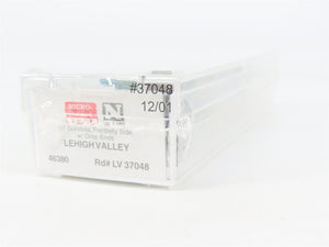N Scale Micro-Trains 46380 LV Lehigh Valley 50' Fishbelly Side Gondola 37048 RTR