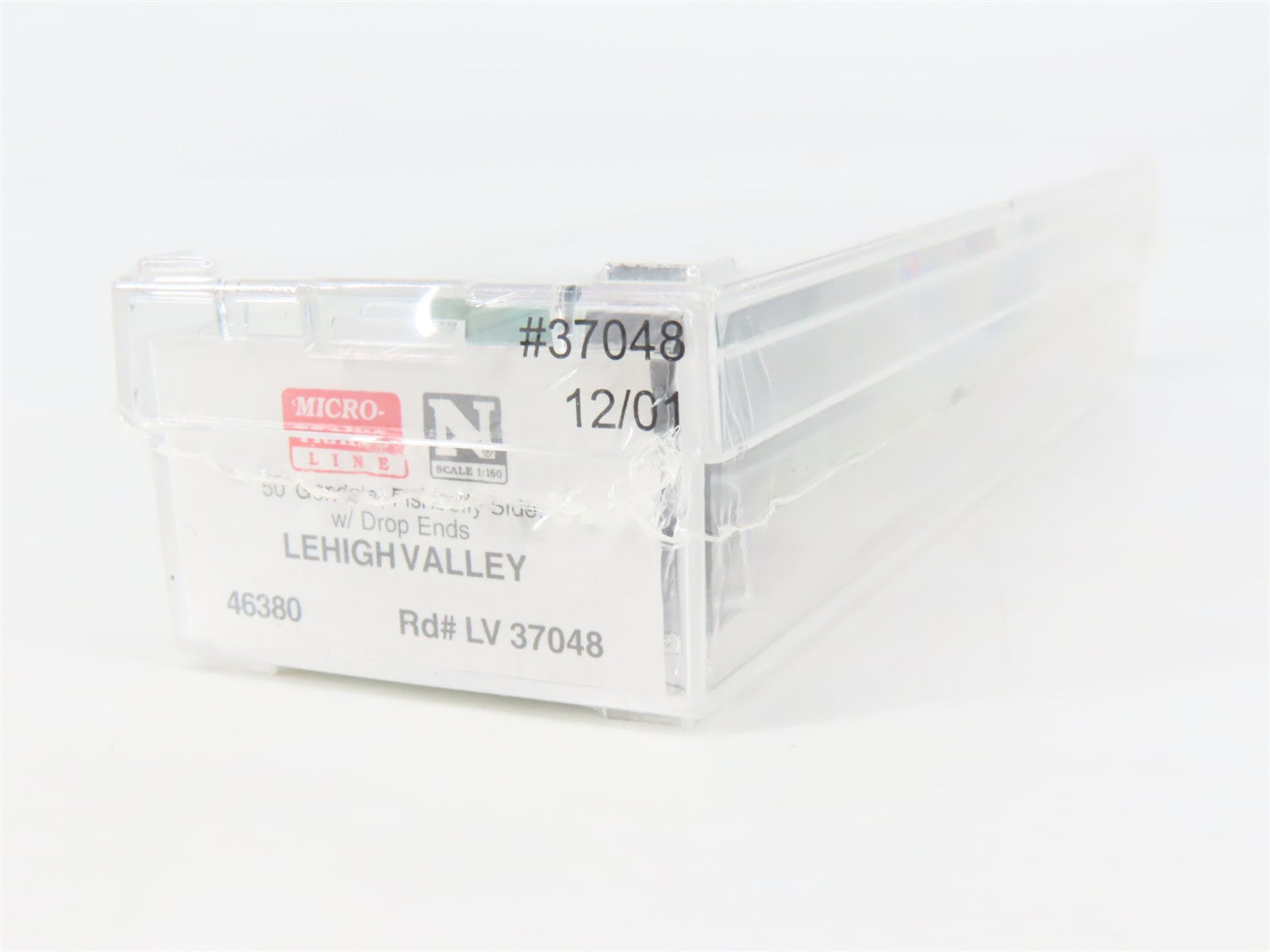 N Scale Micro-Trains 46380 LV Lehigh Valley 50' Gondola 37048 RTR