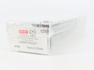 N Scale Micro-Trains 46380 LV Lehigh Valley 50' Fishbelly Gondola 37048 RTR