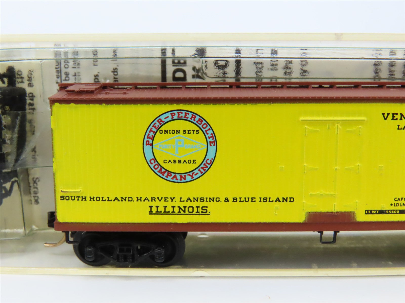 N Scale Micro-Trains 47040 PPBX Peter-Peerbolte Company 40' Reefer 3602 RTR