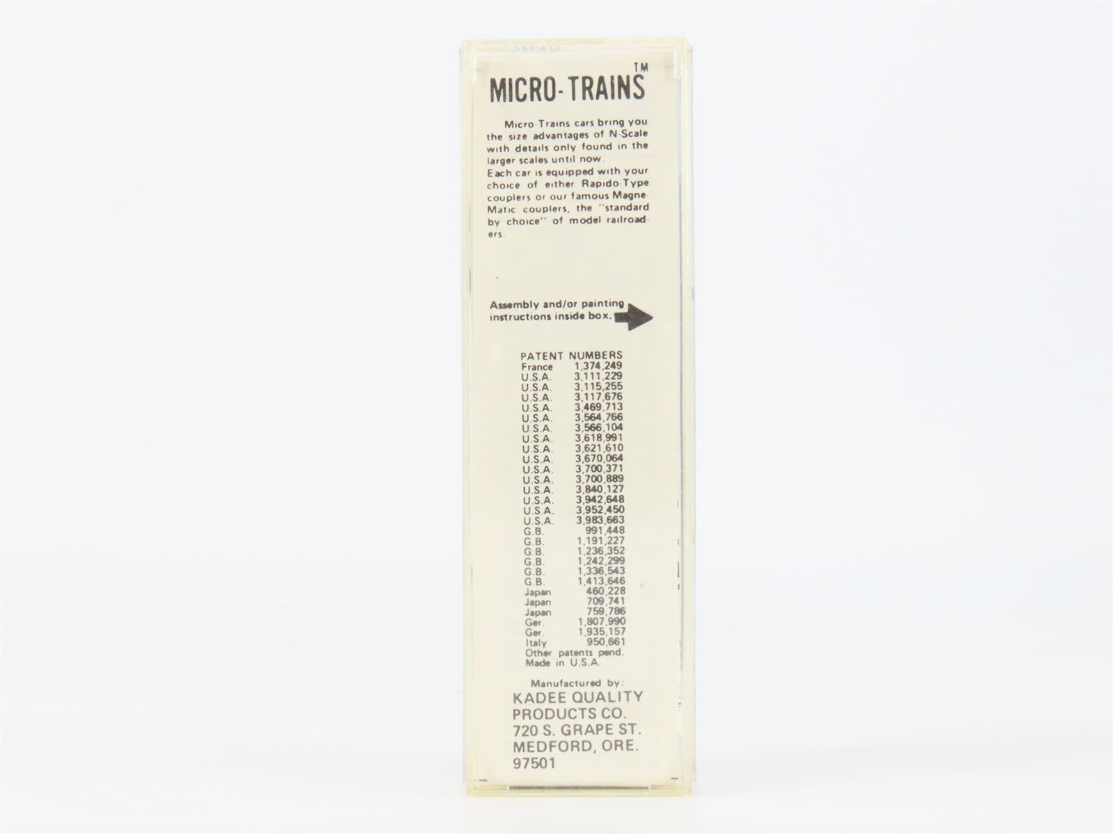 N Scale Micro-Trains 47040 PPBX Peter-Peerbolte Company 40' Reefer 3602 RTR