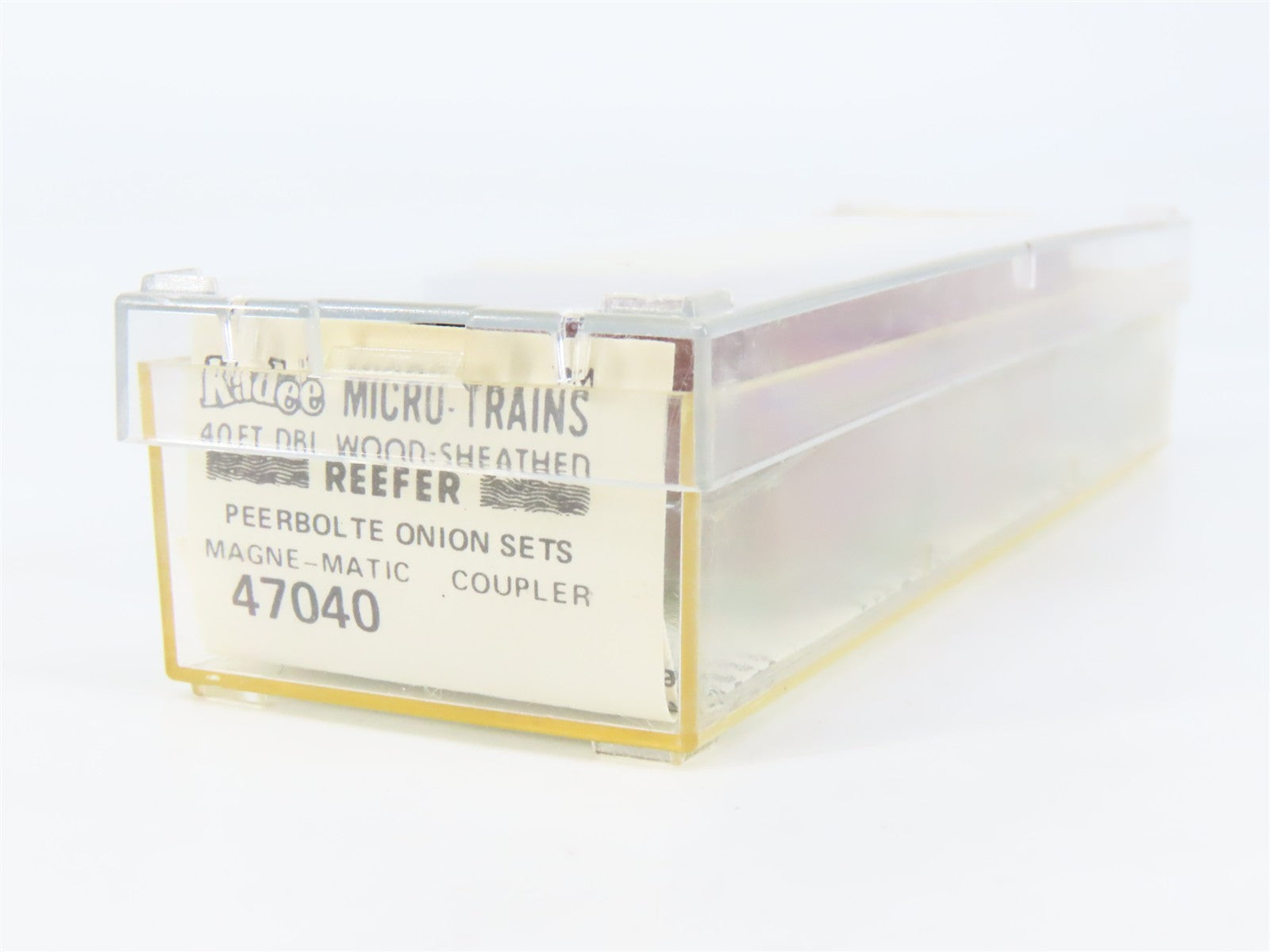 N Scale Micro-Trains 47040 PPBX Peter-Peerbolte Company 40' Reefer 3602 RTR