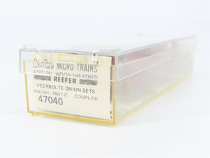 N Scale Micro-Trains 47040 PPBX Peter-Peerbolte Company 40' Reefer 3602 RTR