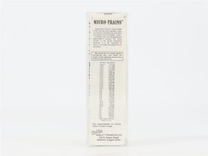 N Scale Micro-Trains 47060 Pacific Fruit Express 40' Wood-Sheathed Reefer RTR