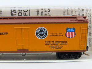 N Scale Micro-Trains 47060 Pacific Fruit Express 40' Wood-Sheathed Reefer RTR