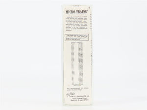 N Scale Micro-Trains 47060 Pacific Fruit Express 40' Wood-Sheathed Reefer RTR