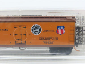 N Scale Micro-Trains 47060 PFE Pacific Fruit Express 40' Reefer 19195 RTR