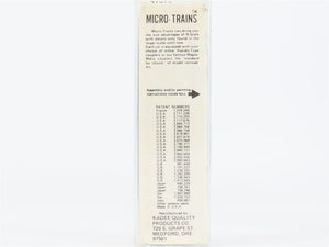 N Scale Kadee Micro-Trains MTL 47070 SRLX Swift 40' Wood-Sheathed Reefer 8601