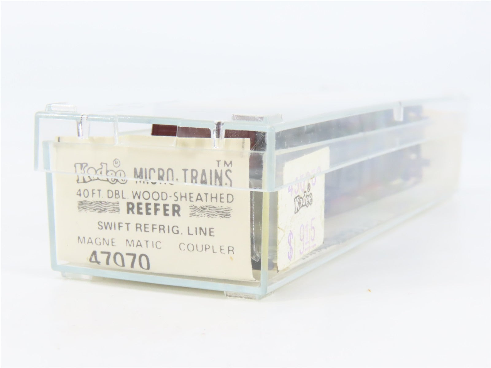 N Scale Kadee Micro-Trains MTL 47070 SRLX Swift 40' Wood-Sheathed Reefer 8601