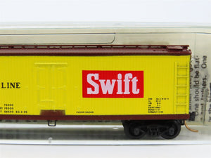N Scale Kadee Micro-Trains MTL 47070 SRLX Swift 40' Wood-Sheathed Reefer #8601