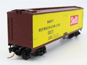 N Scale Kadee Micro-Trains MTL 47070 SRLX Swift 40' Wood-Sheathed Reefer #8601