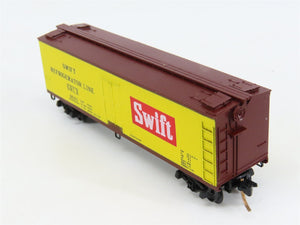 N Scale Kadee Micro-Trains MTL 47070 SRLX Swift 40' Wood-Sheathed Reefer #8601