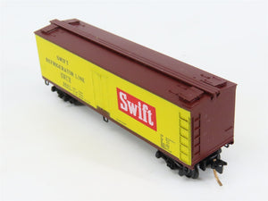 N Scale Kadee Micro-Trains MTL 47070 SRLX Swift 40' Wood-Sheathed Reefer #8601