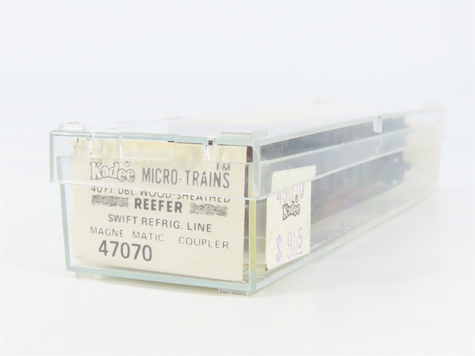 N Scale Kadee Micro-Trains MTL 47070 SRLX Swift 40' Wood-Sheathed Reefer #8601