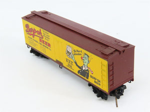 N Kadee Micro-Trains MTL 47100 BBX Burp-Oh Beer 40' Wood-Sheathed Reefer 201 RTR