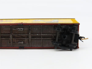 N Kadee Micro-Trains MTL 47100 BBX Burp-Oh Beer 40' Wood-Sheathed Reefer 201 RTR