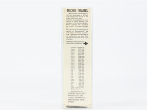 N Kadee Micro-Trains MTL 47100 BBX Burp-Oh Beer 40' Wood-Sheathed Reefer 201 RTR