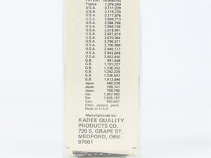 N Kadee Micro-Trains MTL 47100 BBX Burp-Oh Beer 40' Wood-Sheathed Reefer 201 RTR