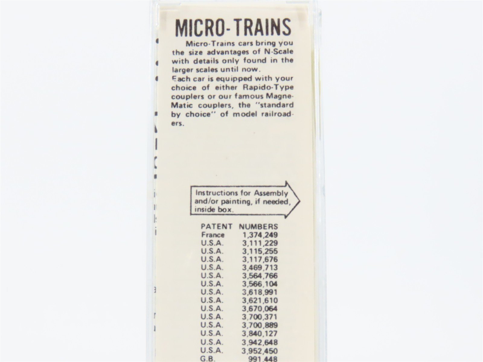 N Scale Micro-Trains 47120 Union Refrigerator Transit Co. 40' Reefer RTR