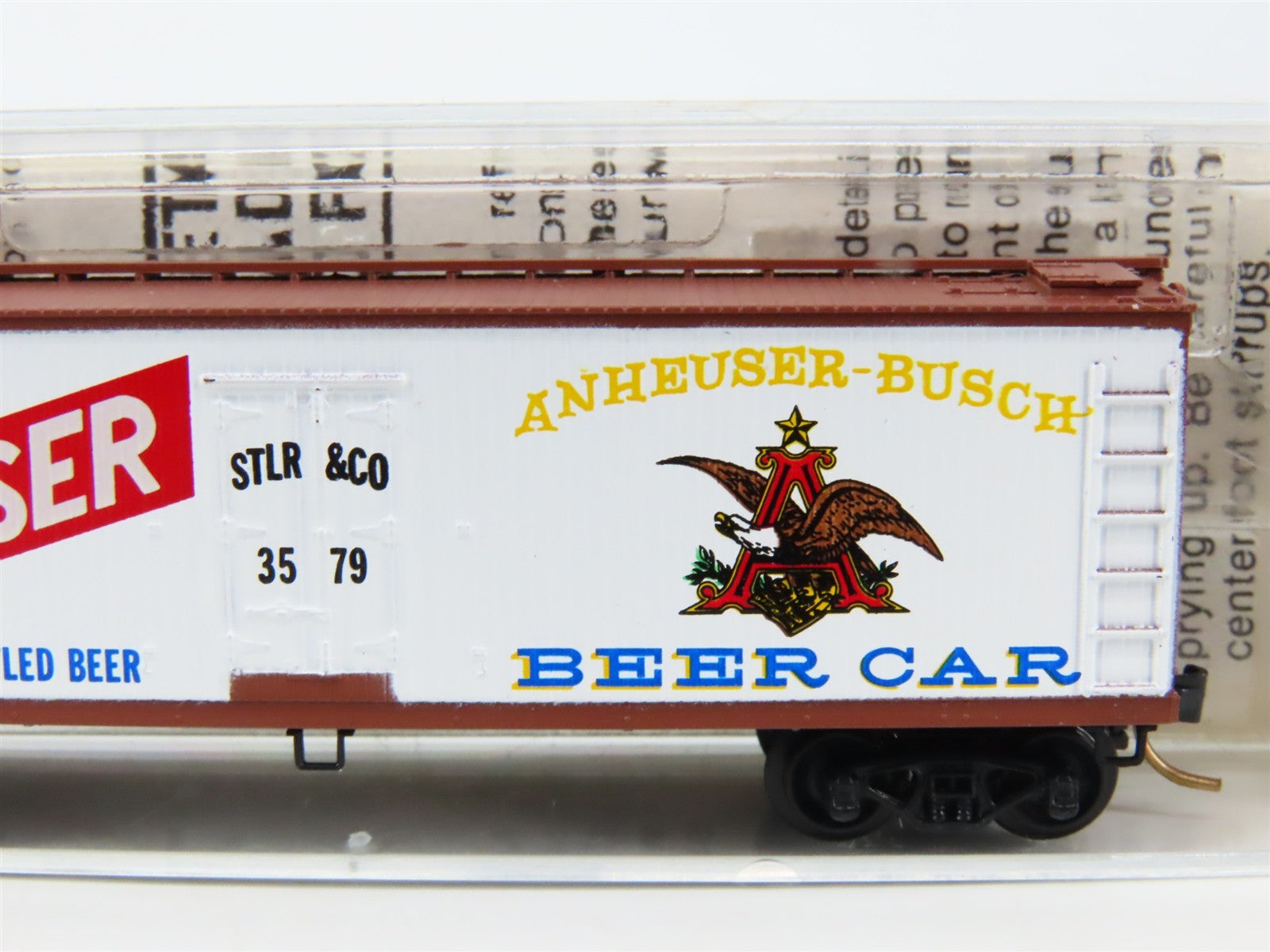 N Kadee Micro-Trains MTL 47170 STLR&CO Anheuser-Busch Budweiser 40' Reefer 3579