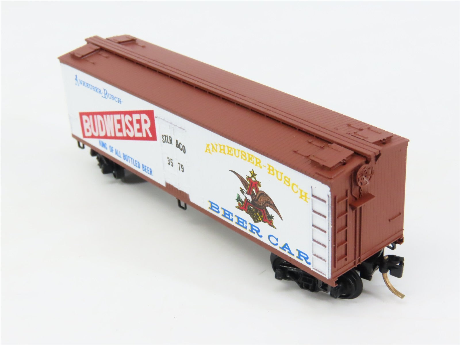 N Kadee Micro-Trains MTL 47170 STLR&CO Anheuser-Busch Budweiser 40' Reefer 3579