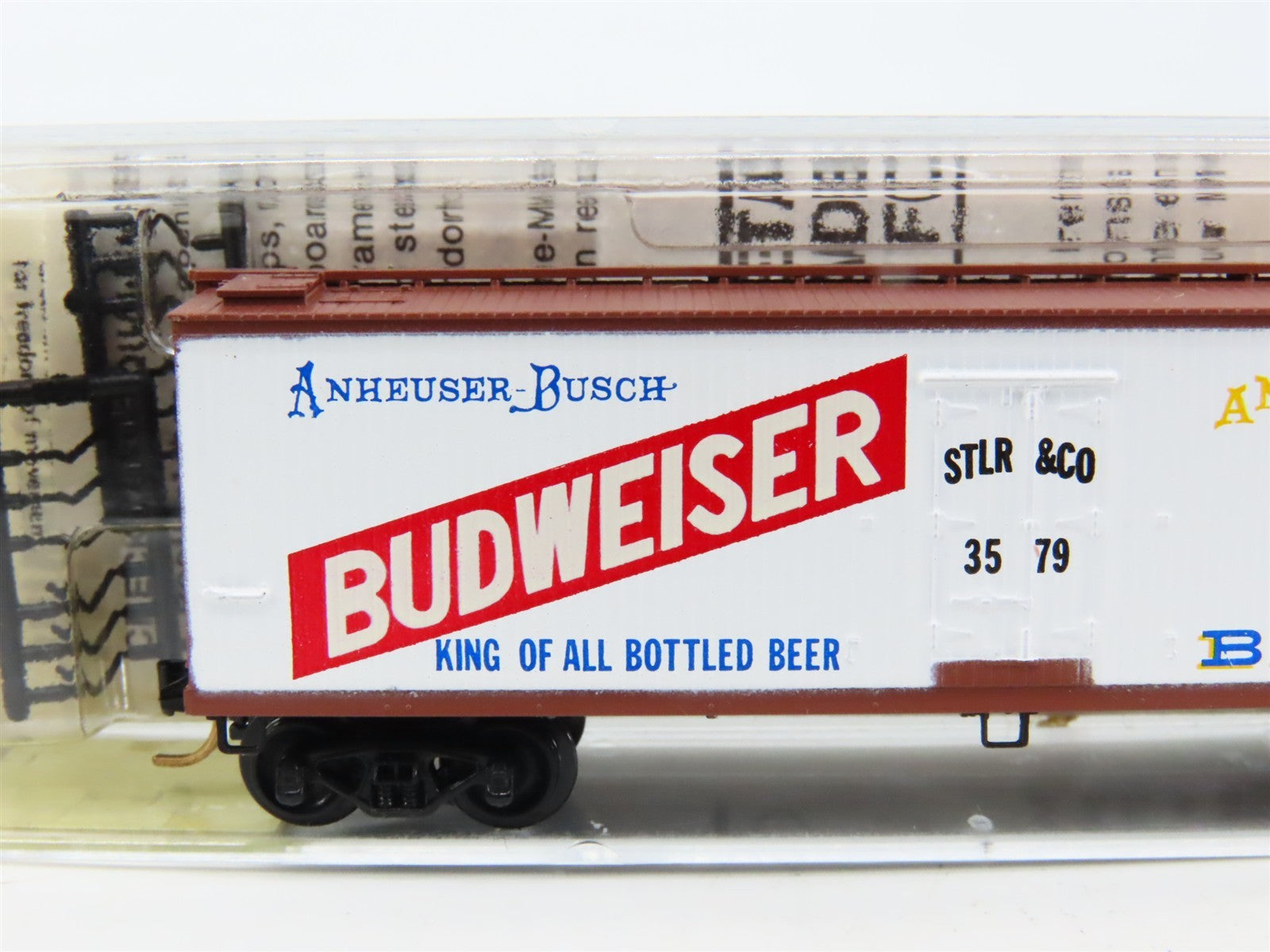 N Kadee Micro-Trains MTL 47170 STLR&CO Anheuser-Busch Budweiser 40' Reefer 3579