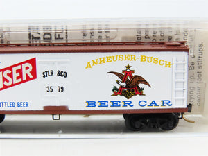 N Kadee Micro-Trains MTL 47170 STLR&CO Anheuser-Busch Budweiser 40' Reefer 3579