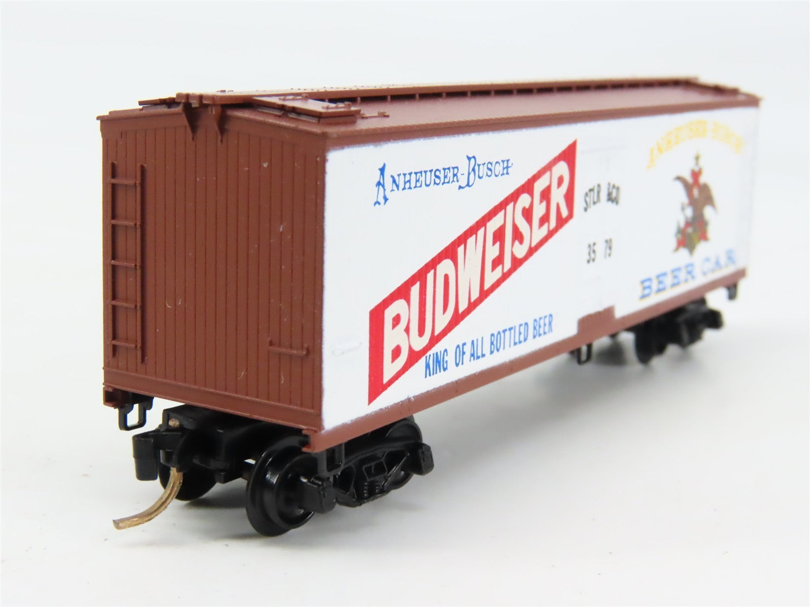 N Kadee Micro-Trains MTL 47170 STLR&CO Anheuser-Busch Budweiser 40' Reefer 3579