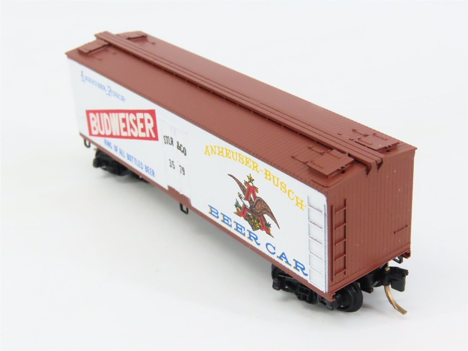 N Kadee Micro-Trains MTL 47170 STLR&CO Anheuser-Busch Budweiser 40' Reefer 3579
