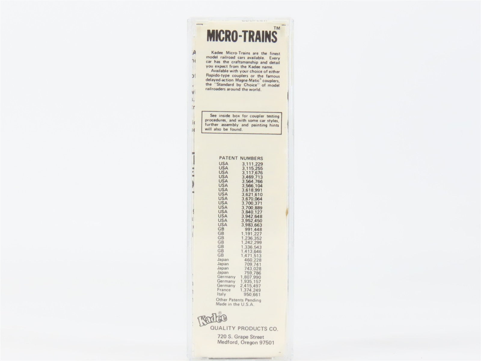 N Kadee Micro-Trains MTL 47170 STLR&CO Anheuser-Busch Budweiser 40' Reefer 3579