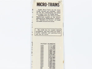N Kadee Micro-Trains MTL 47170 STLR&CO Anheuser-Busch Budweiser 40' Reefer 3579