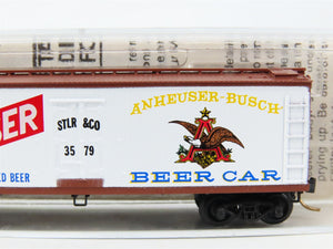 N Kadee Micro-Trains MTL 47170 STLR&CO Anheuser-Busch Budweiser 40' Reefer 3579