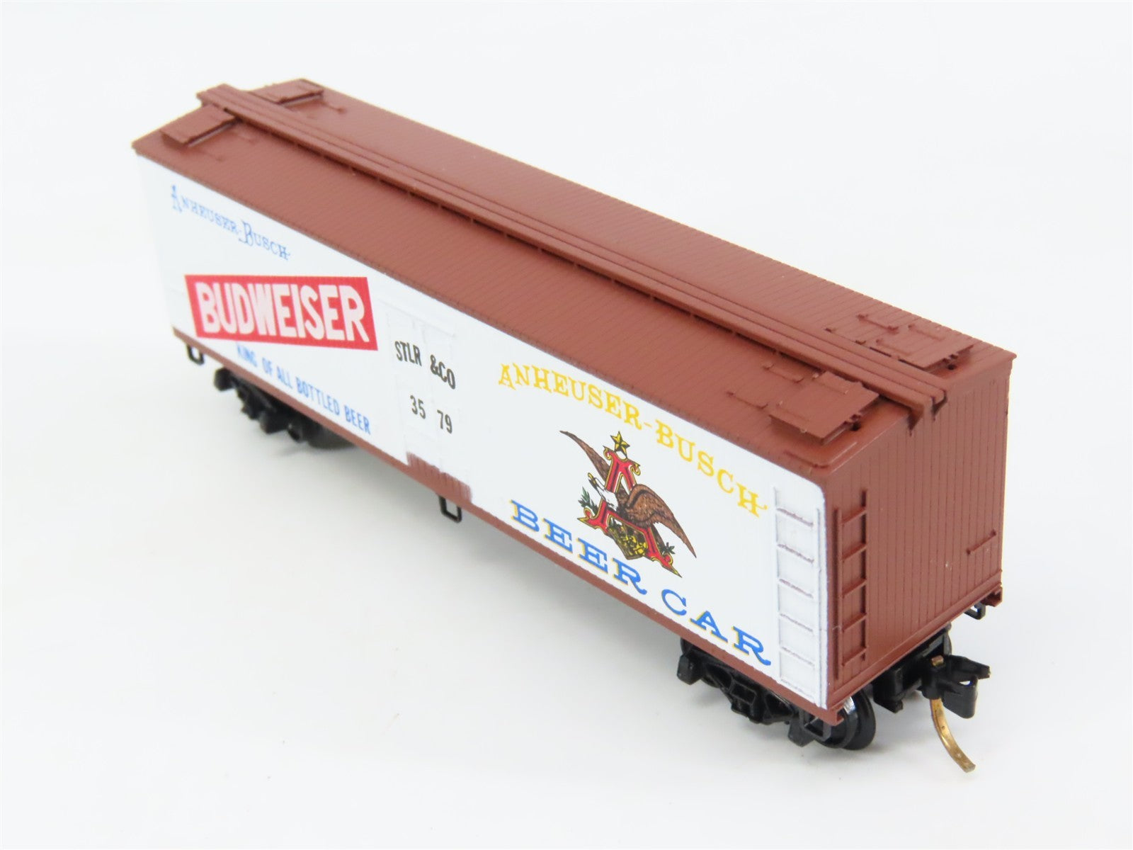 N Kadee Micro-Trains MTL 47170 STLR&CO Anheuser-Busch Budweiser 40' Reefer 3579