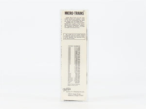 N Kadee Micro-Trains MTL 47170 STLR&CO Anheuser-Busch Budweiser 40' Reefer 3579