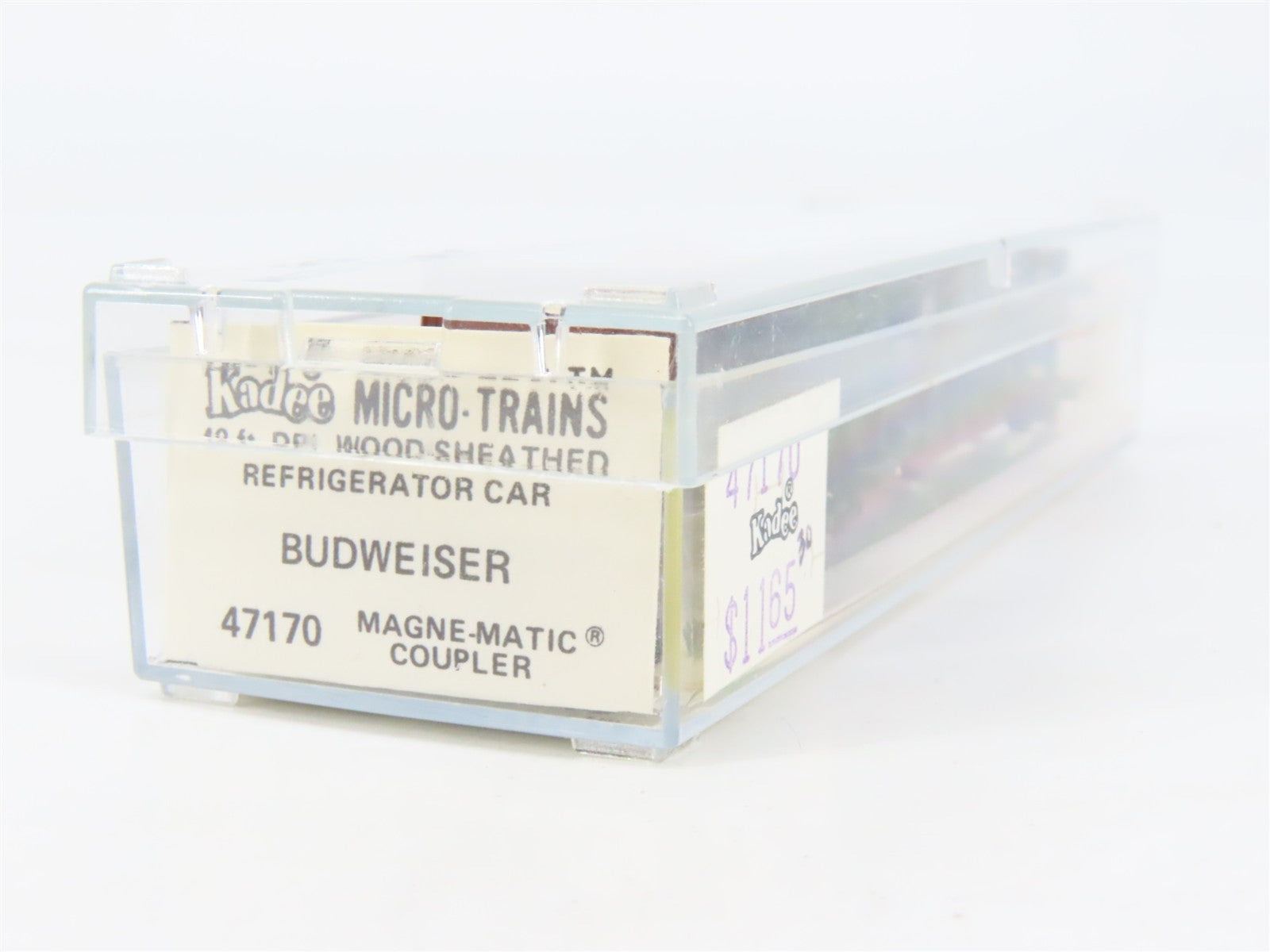 N Kadee Micro-Trains MTL 47170 STLR&CO Anheuser-Busch Budweiser 40' Reefer 3579