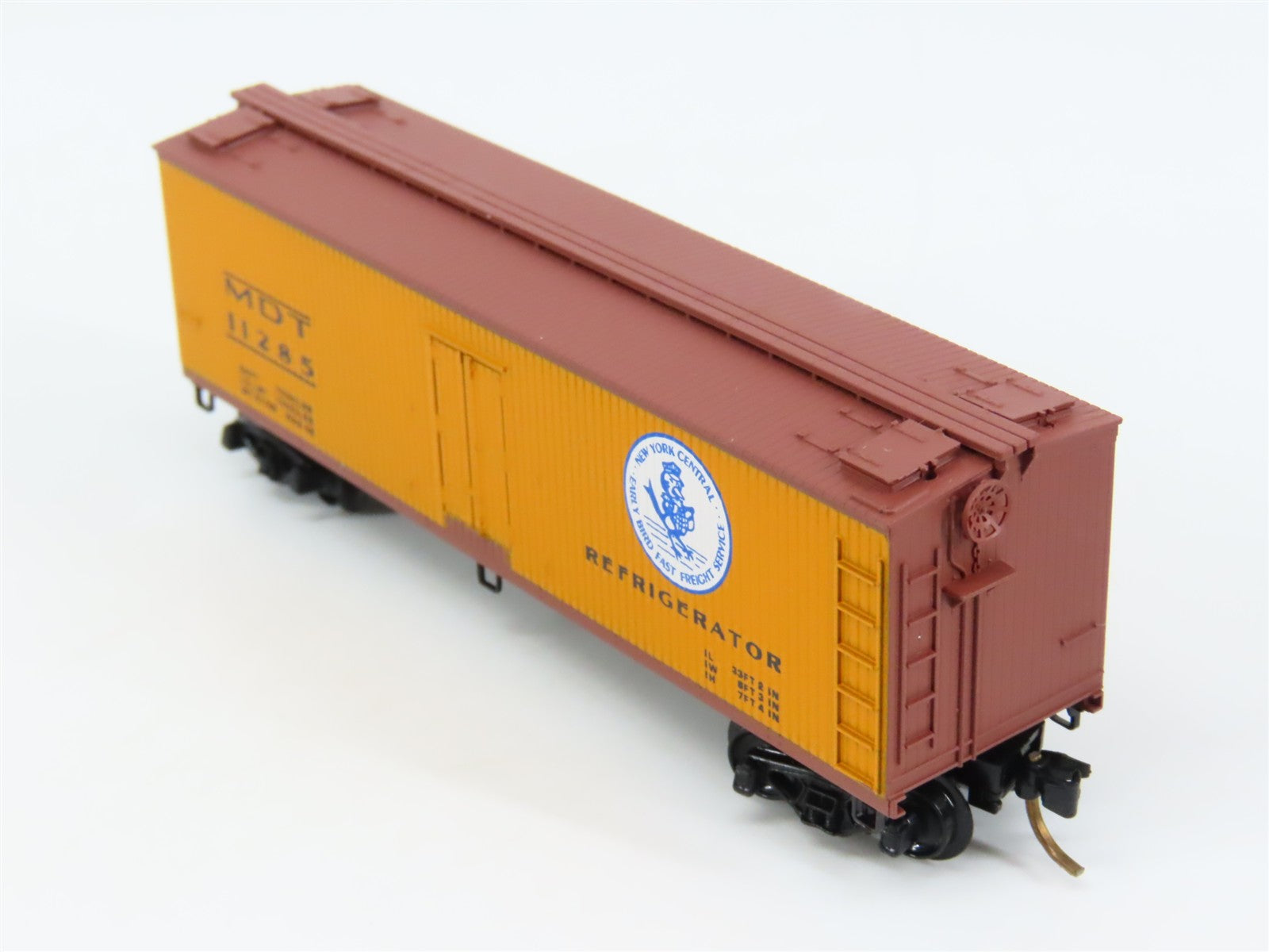 N Scale Micro-Trains 47190 New York Central 40' Dbl. Sheathed-Wood Reefer RTR