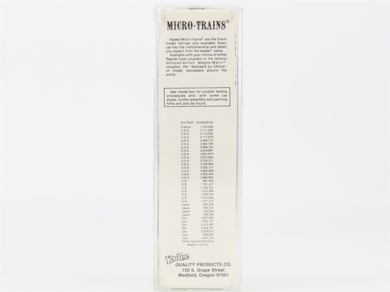 N Scale Micro-Trains 47190 New York Central 40' Dbl. Sheathed-Wood Reefer RTR