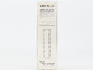N Scale Micro-Trains 47190 New York Central 40' Dbl. Sheathed-Wood Reefer RTR